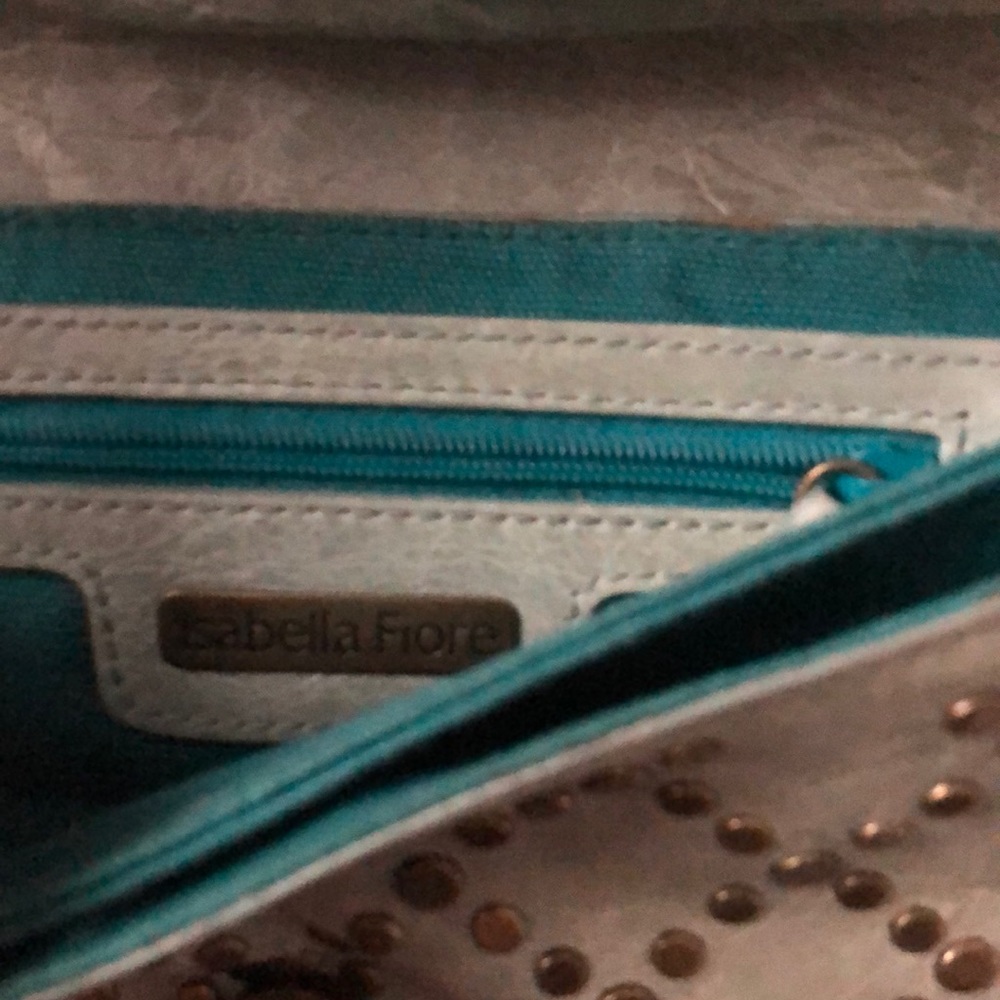 Isabella fiore green studs clutch - Picture 6 of 8